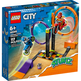 Sfida acrobatica: anelli rotanti - Lego City 60360