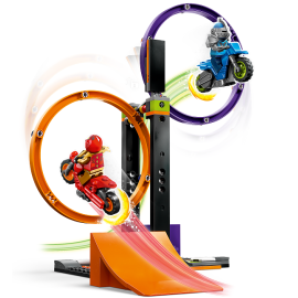 Sfida acrobatica: anelli rotanti - Lego City 60360