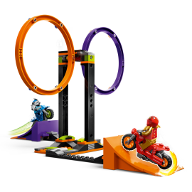 Sfida acrobatica: anelli rotanti - Lego City 60360