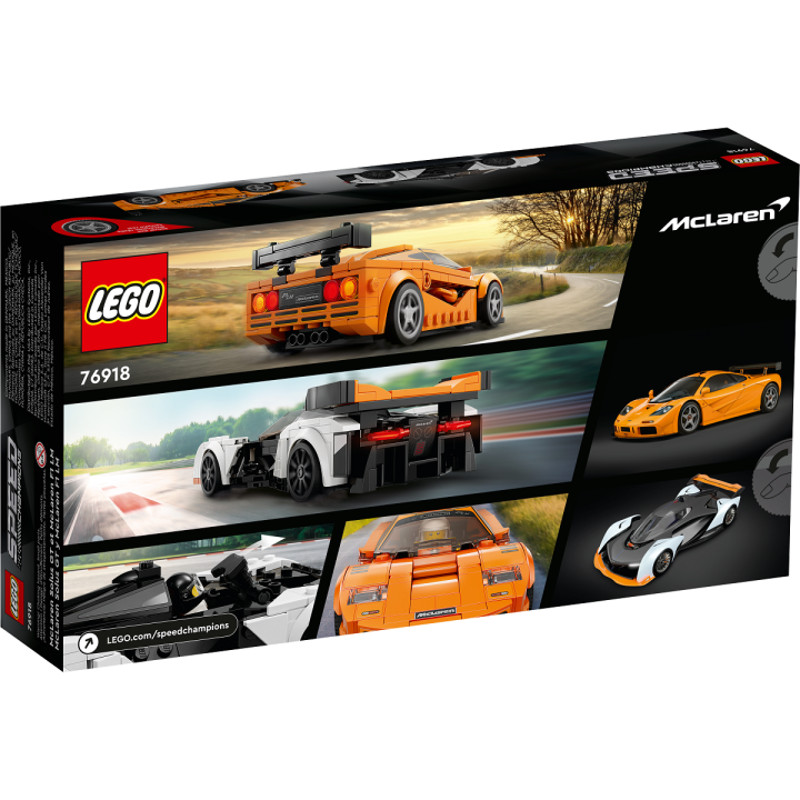 McLaren Solus GT & McLaren F1 LM - Lego Speed Champions 76918