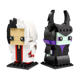 Crudelia e Malefica - Lego Brick Headz 40620