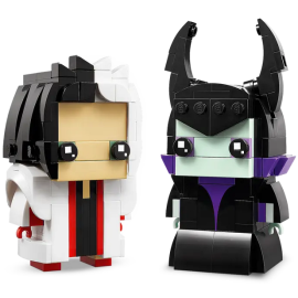 Crudelia e Malefica - Lego Brick Headz 40620