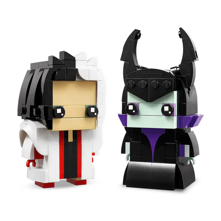 Crudelia e Malefica - Lego Brick Headz 40620