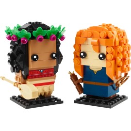 Vaiana e Merida - Lego Brick Headz 40621