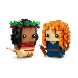 Vaiana e Merida - Lego Brick Headz 40621