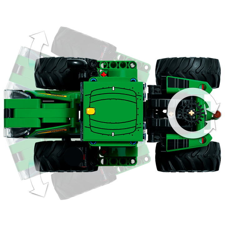 John Deere 9620R 4WD Tractor - Lego Technic 42136