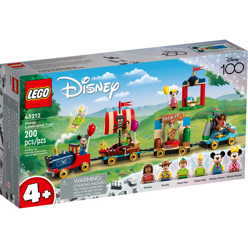 Treno delle celebrazioni Disney - Lego Disney 43212