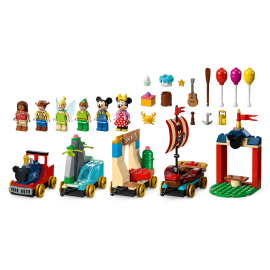 Treno delle celebrazioni Disney - Lego Disney 43212