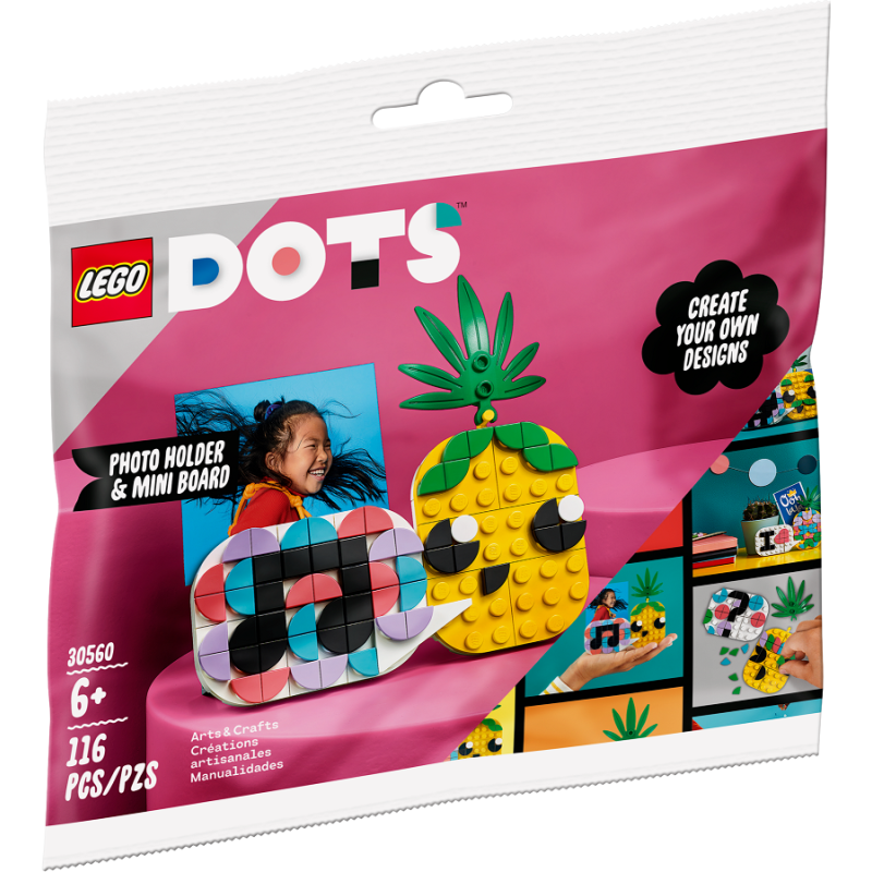 Ananas - Portafoto e mini base - Lego Dots 30560