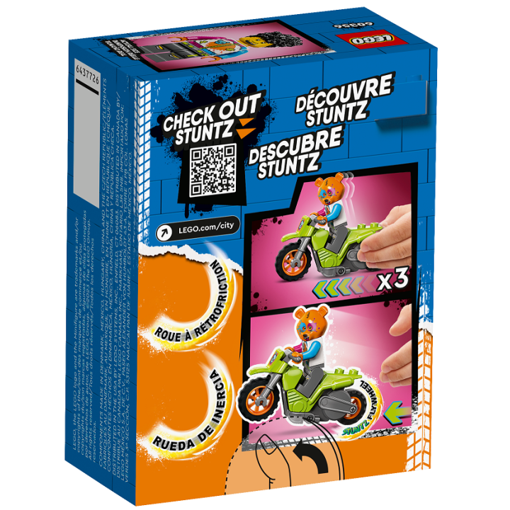 Stunt Bike Orso - Lego City 60356