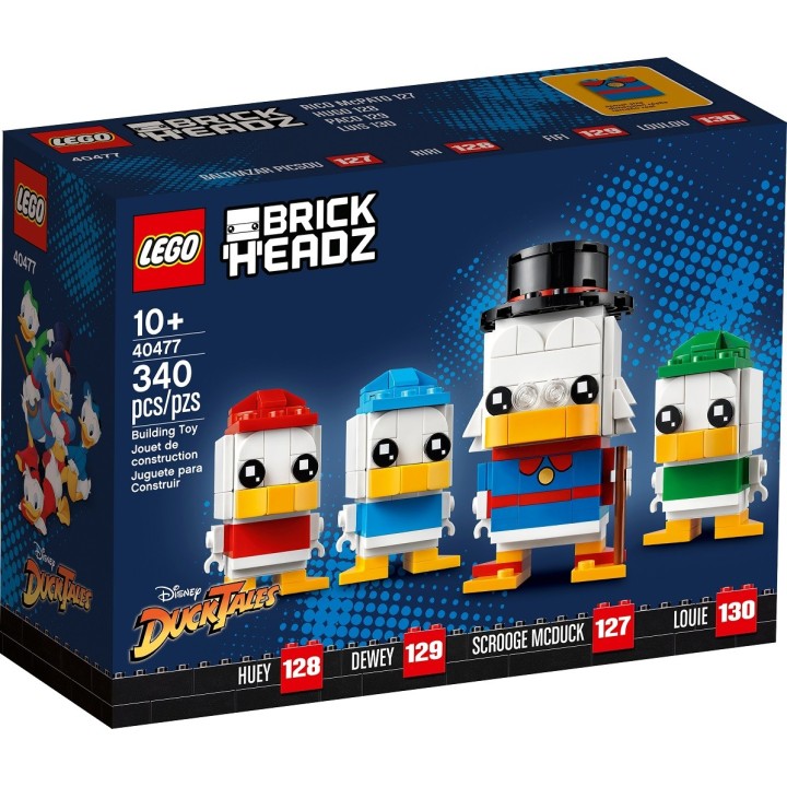 Paperone, Qui, Quo e Qua - Lego BrickHeadz 40477
