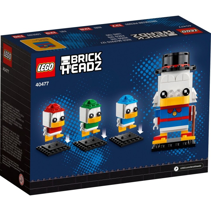 Paperone, Qui, Quo e Qua - Lego BrickHeadz 40477