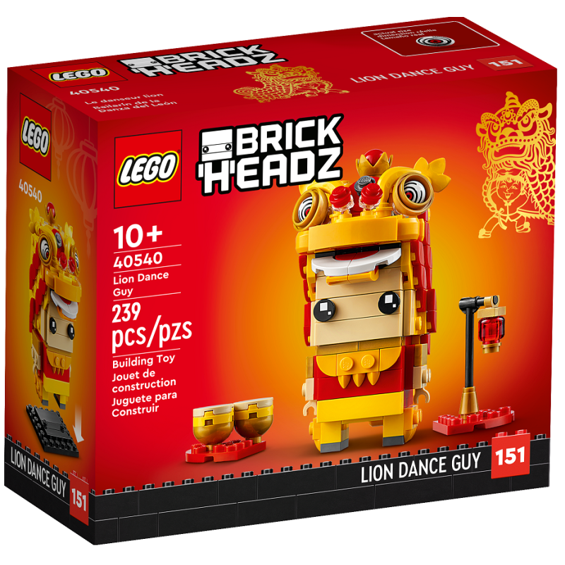Danzatore del leone - Lego Brick Headz 40540
