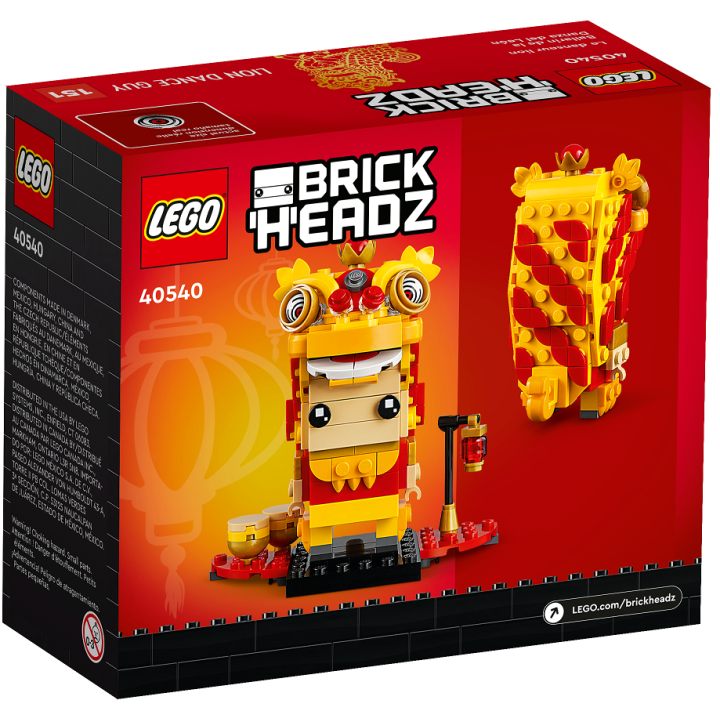 Danzatore del leone - Lego Brick Headz 40540
