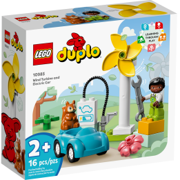 Turbina eolica e auto elettrica - Lego Duplo 10985