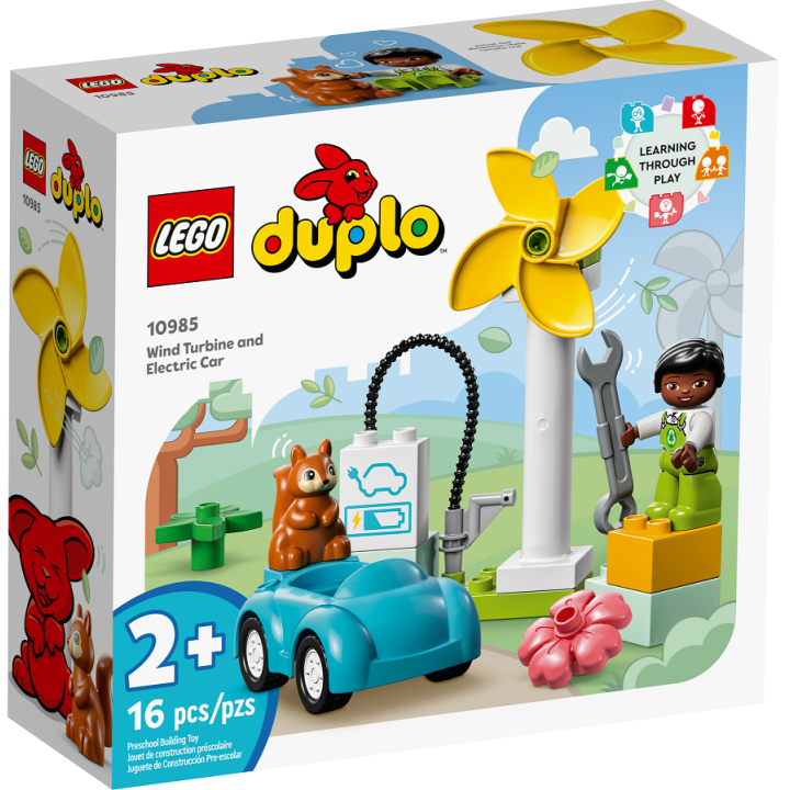 Turbina eolica e auto elettrica - Lego Duplo 10985