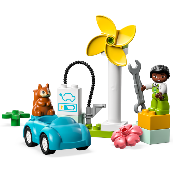 Turbina eolica e auto elettrica - Lego Duplo 10985