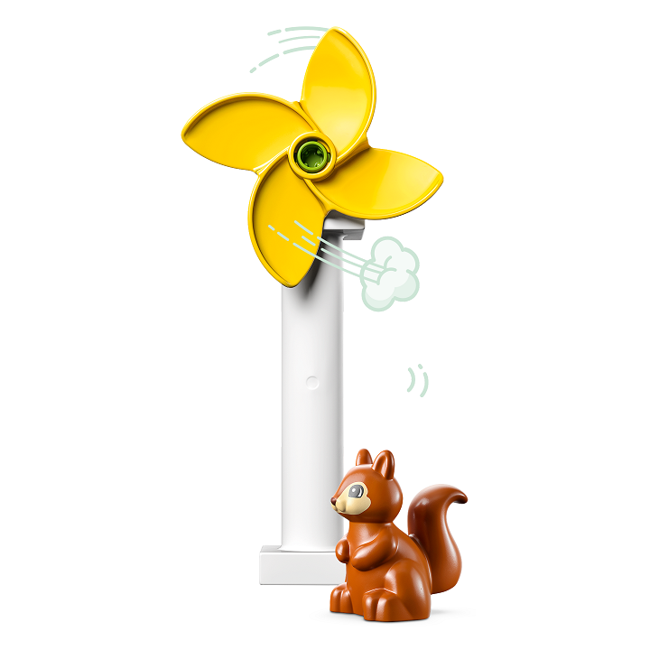 Turbina eolica e auto elettrica - Lego Duplo 10985