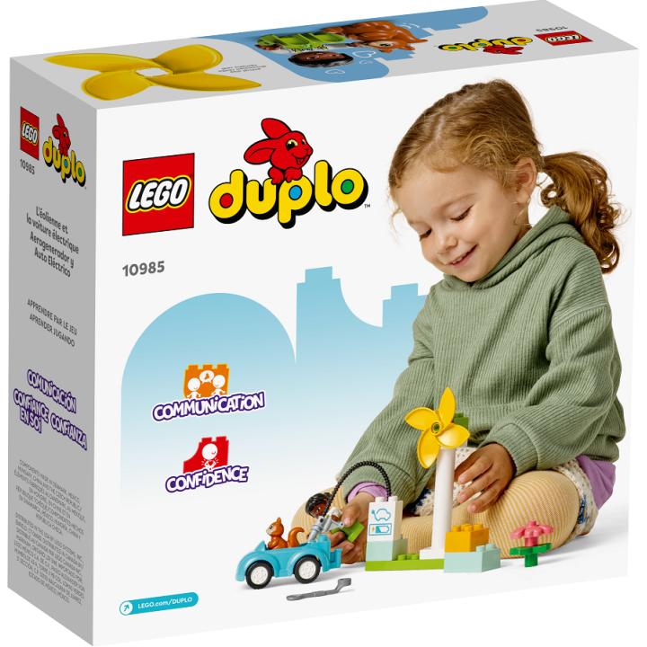 Turbina eolica e auto elettrica - Lego Duplo 10985