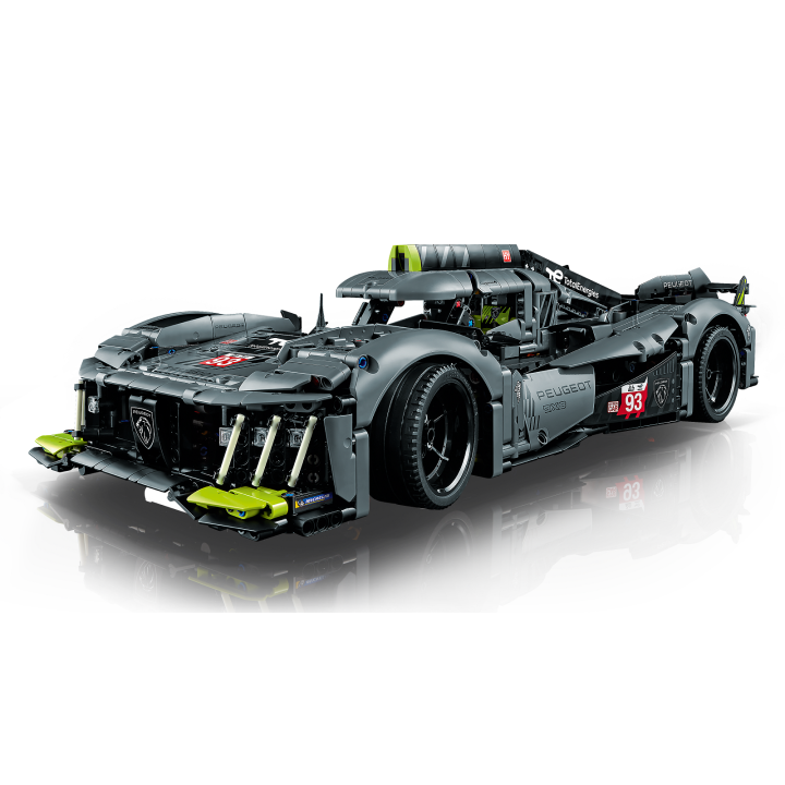 PEUGEOT 9X8 24H Le Mans Hybrid Hypercar - Lego Technic 42156
