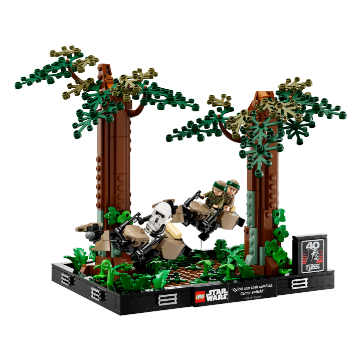 Diorama Inseguimento con lo speeder su Endor™ - Lego Star Wars 75353
