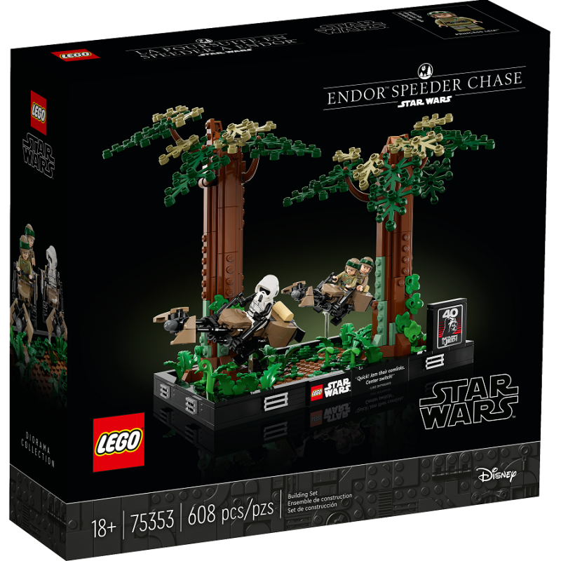 Diorama Inseguimento con lo speeder su Endor™ - Lego Star Wars 75353