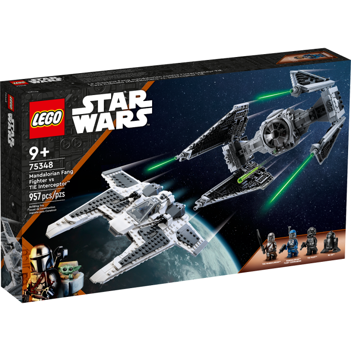 Fang Fighter mandaloriano vs TIE Interceptor™ - Lego Star Wars 75348