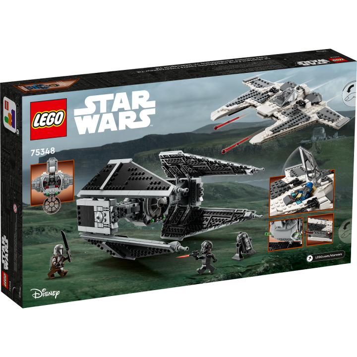 Fang Fighter mandaloriano vs TIE Interceptor™ - Lego Star Wars 75348