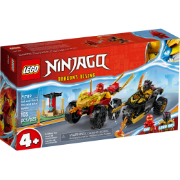 Battaglia su auto e moto di Kai e Ras - Lego Ninjago 71789