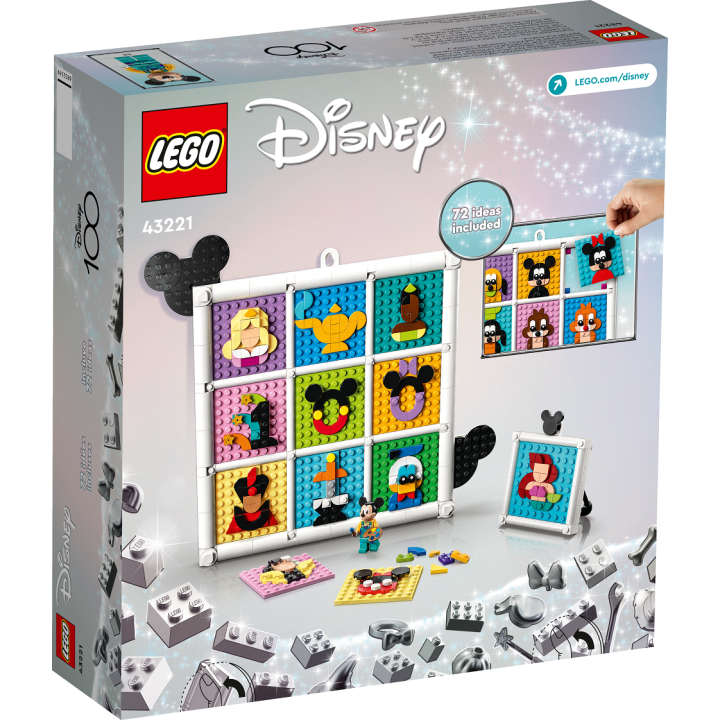 100 anni di icone Disney - Lego Disney 43221