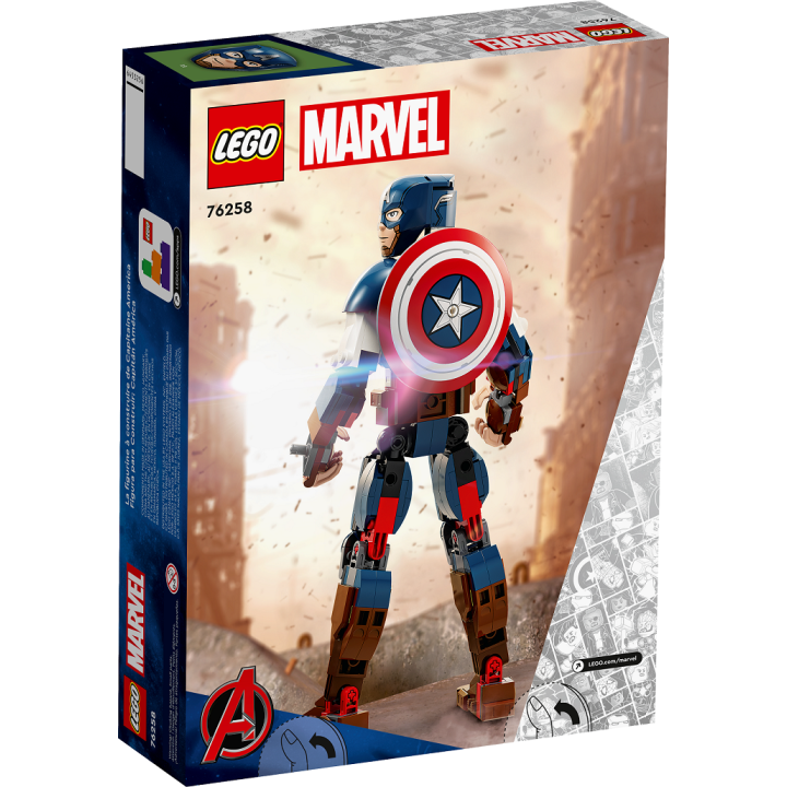 Personaggio di Captain America - Lego Marvel 76258