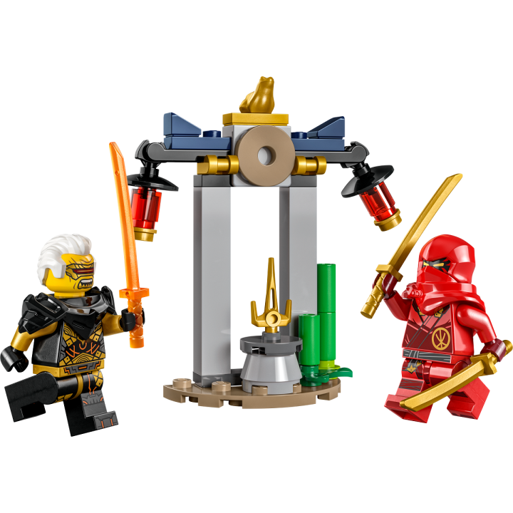 Battaglia Nel Tempio Di Kai E Rapton - Lego Ninjago 30650
