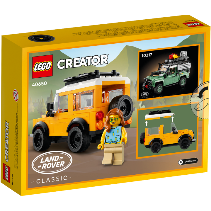 Land Rover Defender classica - Lego 40650