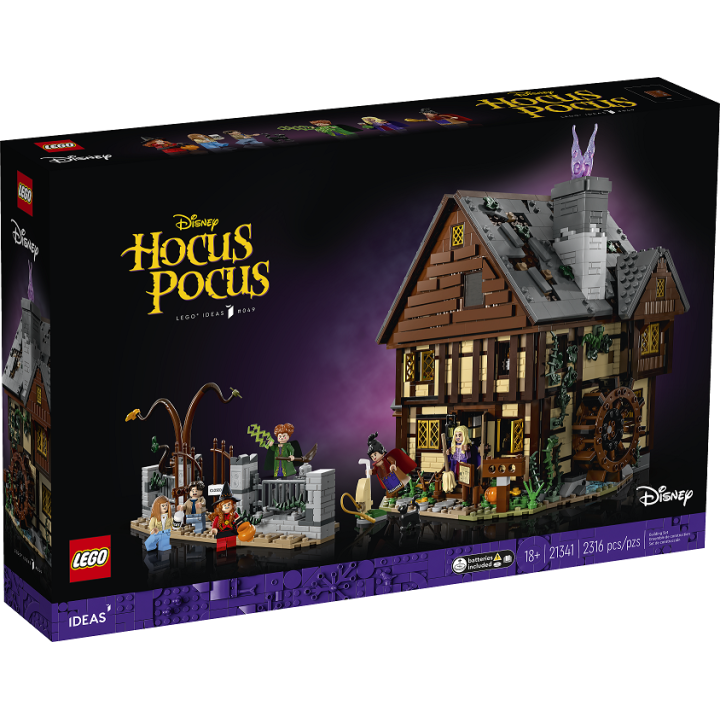 Disney Hocus Pocus: il cottage delle sorelle Sanderson - Lego Ideas 21341
