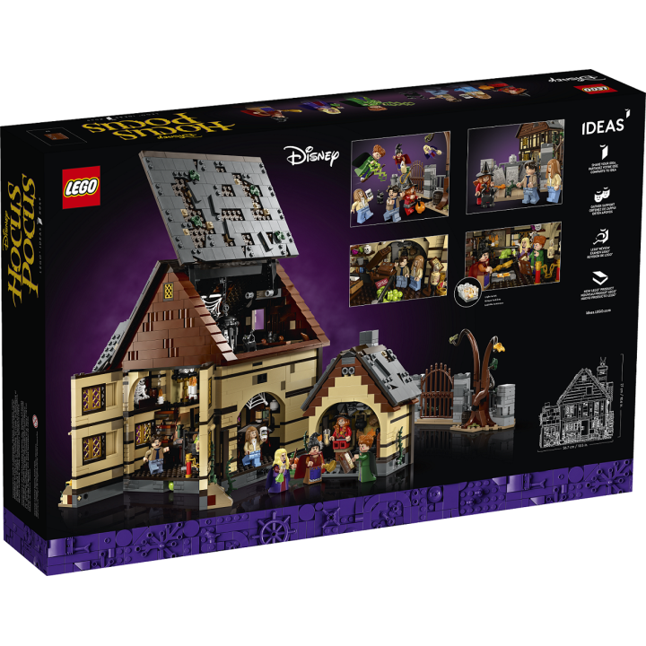 Disney Hocus Pocus: il cottage delle sorelle Sanderson - Lego Ideas 21341