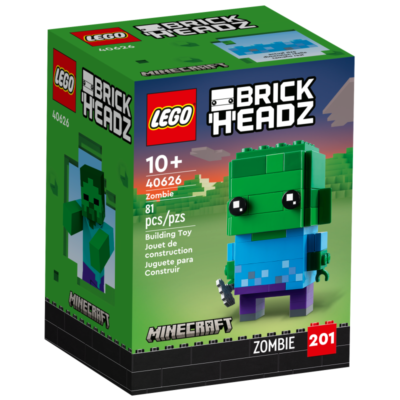 Zombie- Lego BrickHeadz 40626