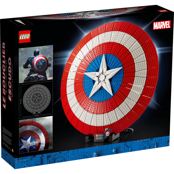Lo scudo di Captain America - Lego Marvel 76262
