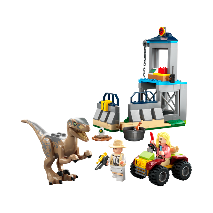 La fuga del Velociraptor - Lego Jurassic 76957