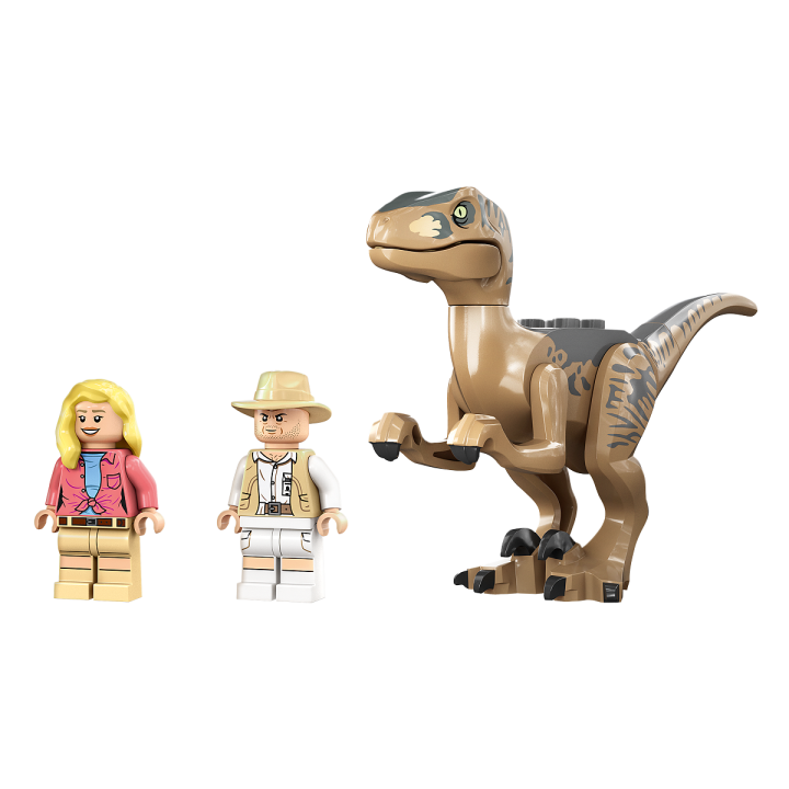 La fuga del Velociraptor - Lego Jurassic 76957