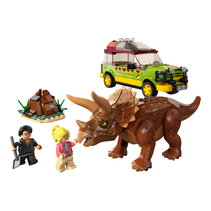 La ricerca del Triceratopo - Lego Jurassic 76959