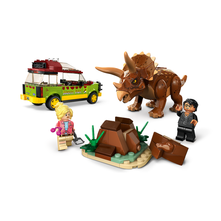 La ricerca del Triceratopo - Lego Jurassic 76959