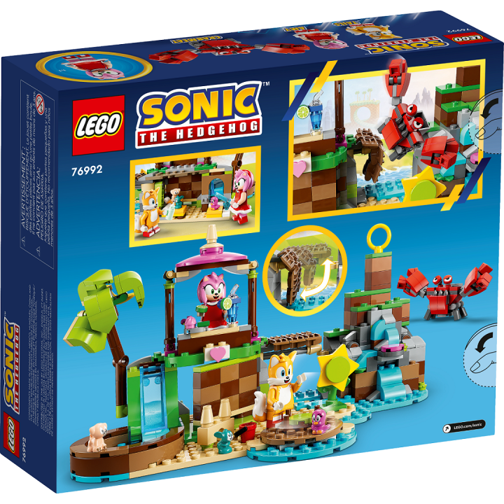 L’isola del soccorso animale di Amy - Lego Sonic 76992
