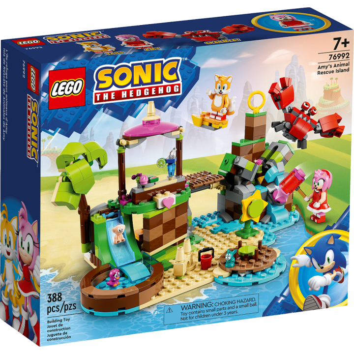 L’isola del soccorso animale di Amy - Lego Sonic 76992