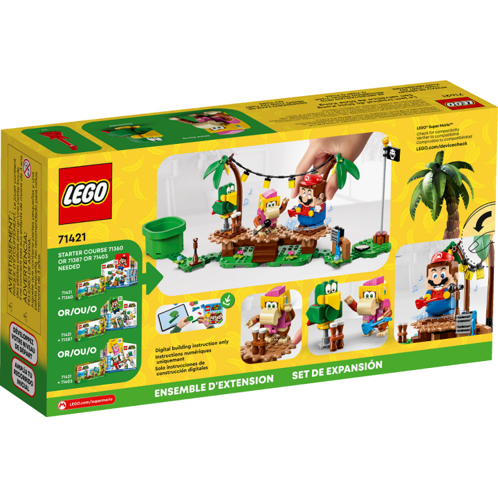 Pack di espansione Concerto nella giungla di Dixie Kong - Lego Super Mario 71421