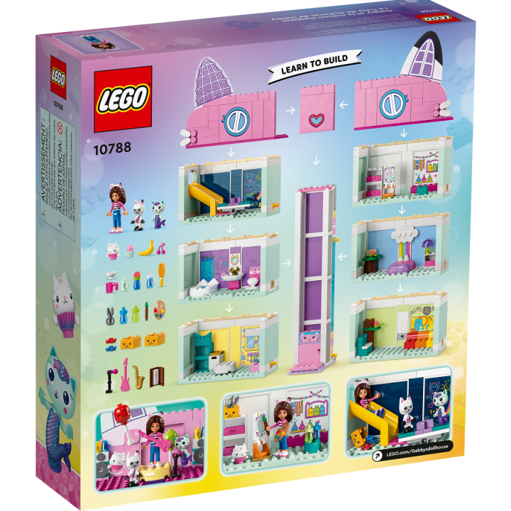 La casa delle bambole di Gabby - Lego Gabby's Doll House 10788