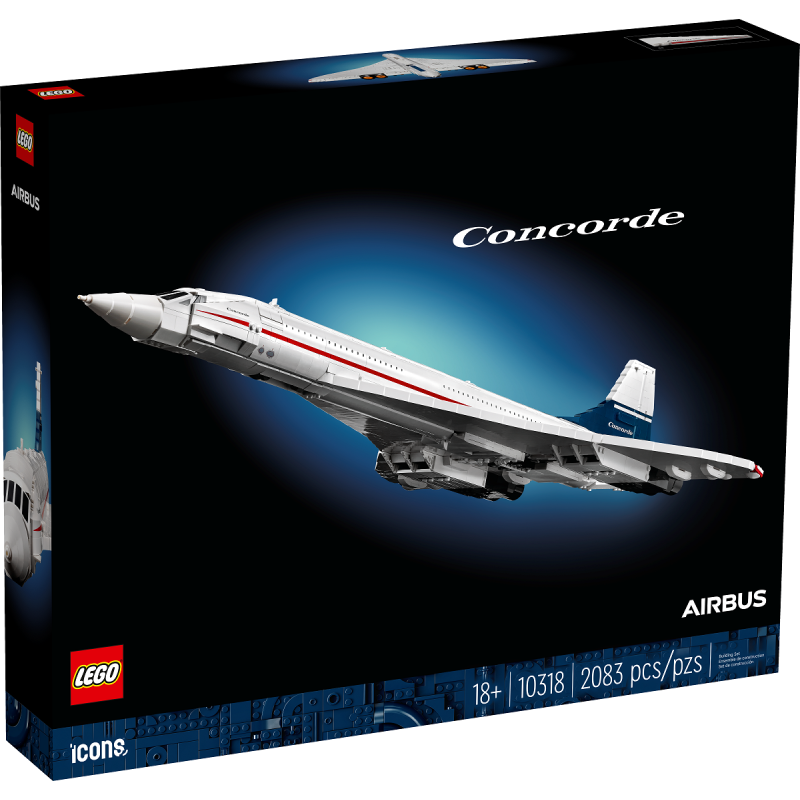 Concorde - Lego 10318 Icons