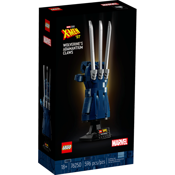 Gli artigli in adamantio di Wolverine - Lego Marvel 76250