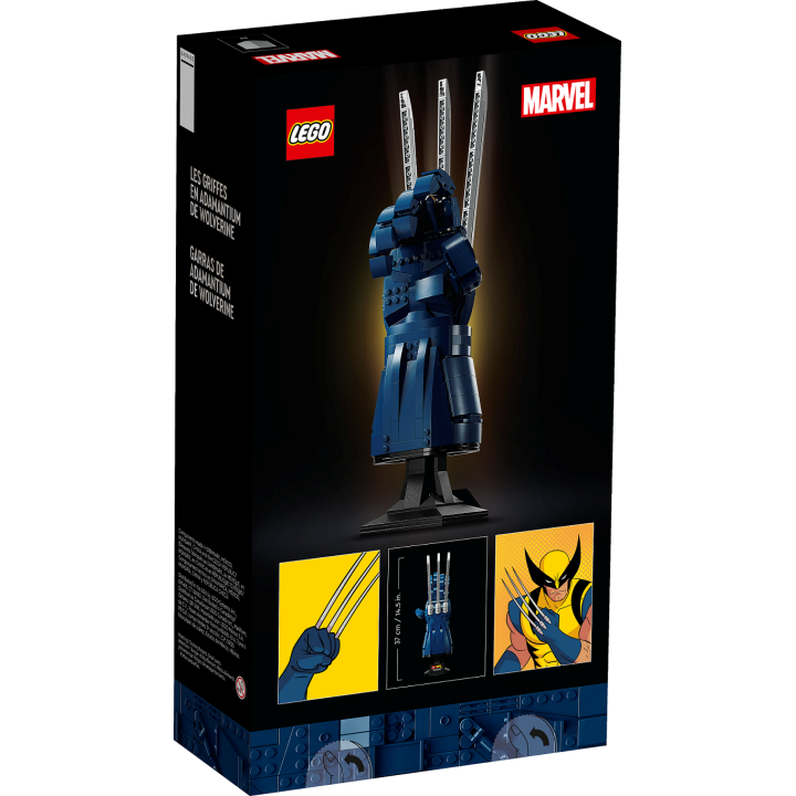 Gli artigli in adamantio di Wolverine - Lego Marvel 76250
