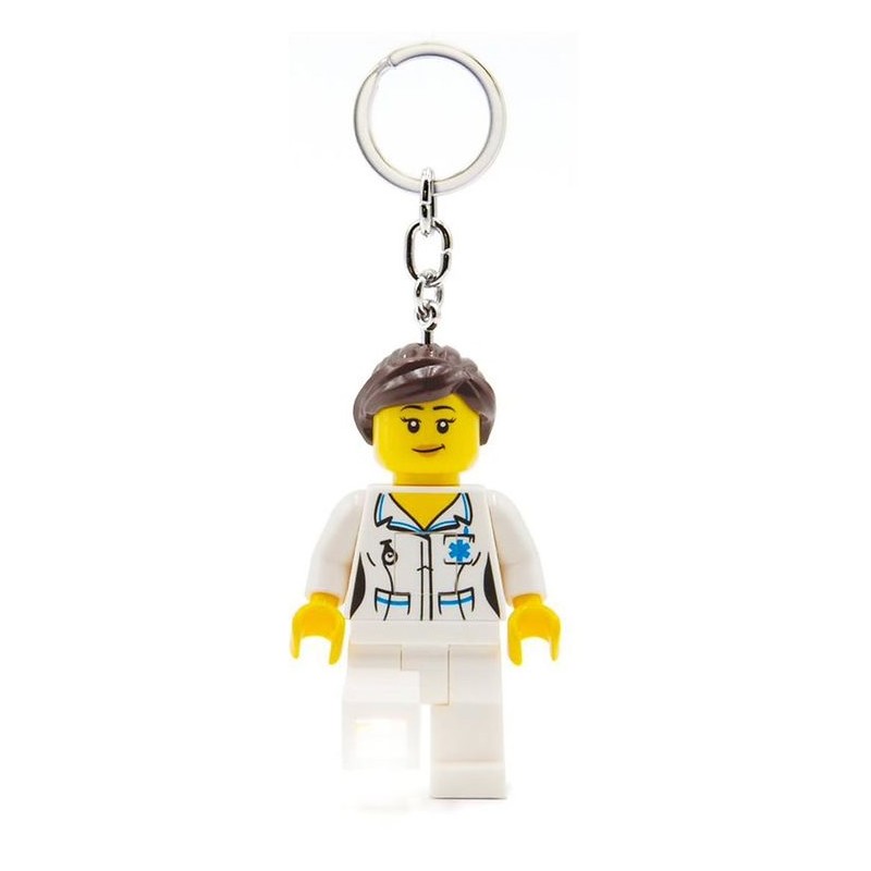 Portachiavi Dottoressa Con Torcia - Lego LGL-KE186H