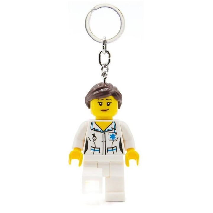 Portachiavi Dottoressa Con Torcia - Lego LGL-KE186H